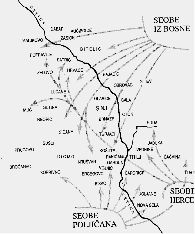 Naseljavanje Cetinske krajine